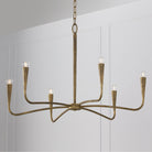 Éclairage Capital - 459861ARG - Six lampes Suspendu - Savari - Artisan Gold