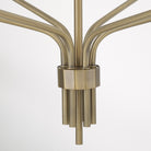 Éclairage Capital - 460461ANB - Six lampes Suspendu - Palmer - Laiton vieilli