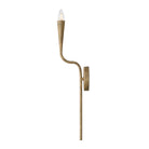 Éclairage Capital - 659811ARG - Une lampe Murale - Savari - Artisan Gold
