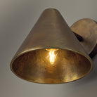 Éclairage Capital - 660011XB - Une lampe Murale - Casa - Laiton oxydé