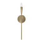 Éclairage Capital - 660411ANB - Une lampe Murale - Palmer - Laiton vieilli
