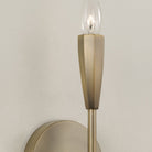 Éclairage Capital - 660411ANB - Une lampe Murale - Palmer - Laiton vieilli