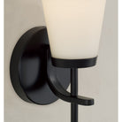 Éclairage Capital - 661011MB-660 - Une lampe Murale - Drake - Noir mat