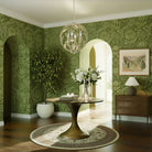 Crystorama - 504-CT - Four Light Chandelier - Broche - Champagne Green Tea