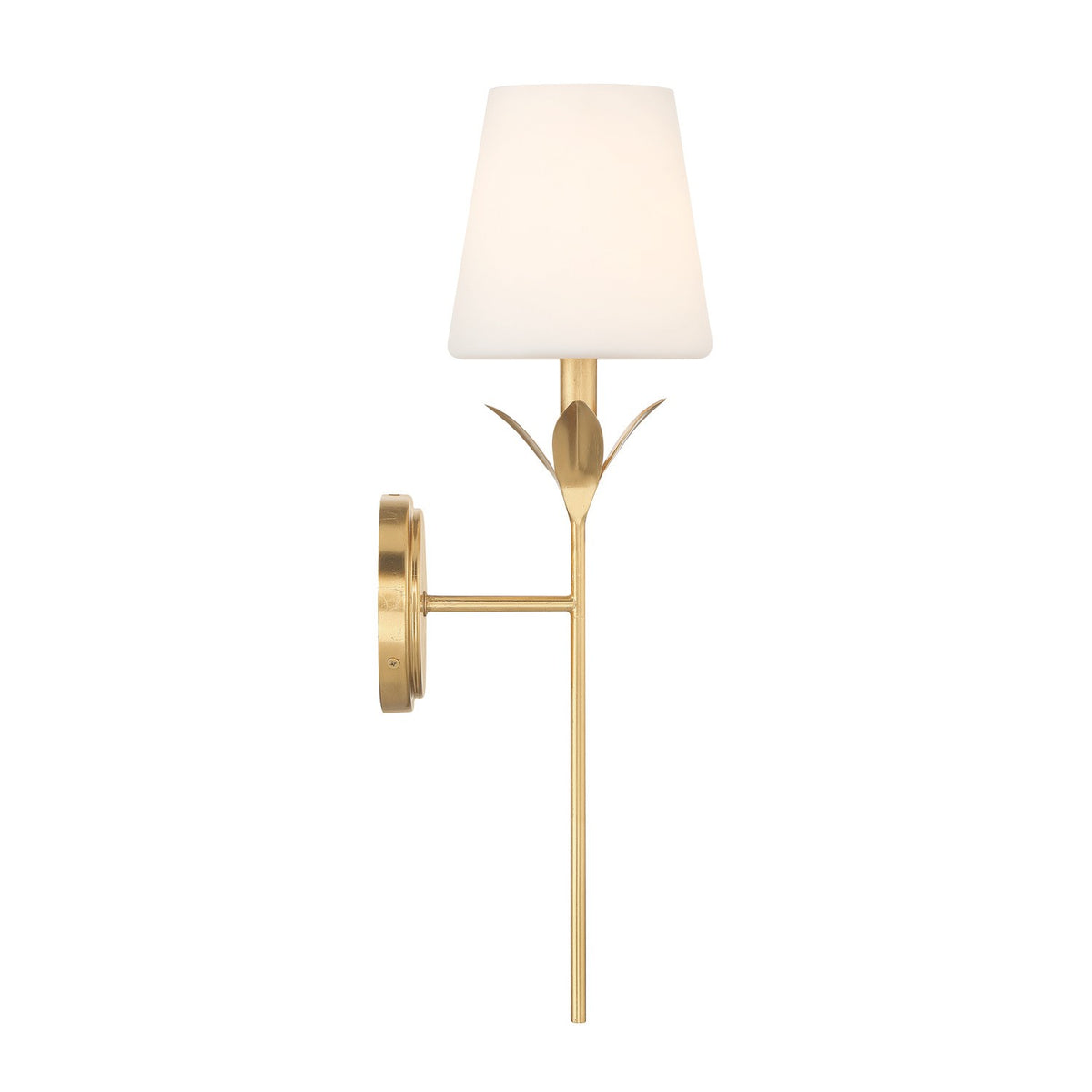 Crystorama - 531-OP-GA - Une lumière Murale Broche en or antique