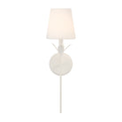 Crystorama - 531-OP-MT - One Light Wall Sconce - Broche - Matte White