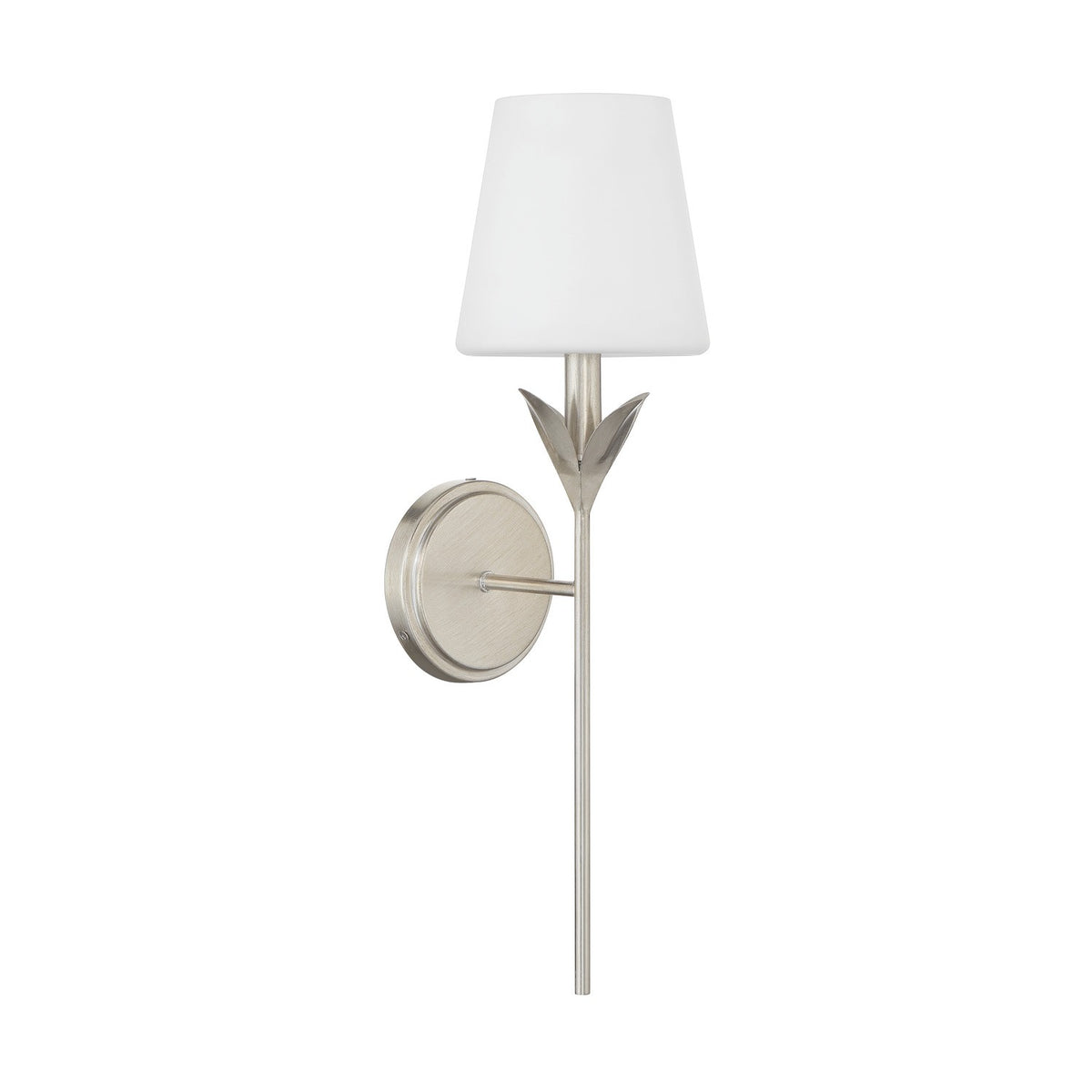 Crystorama - 531-OP-SA - Une lumière Murale Broche en argent antique
