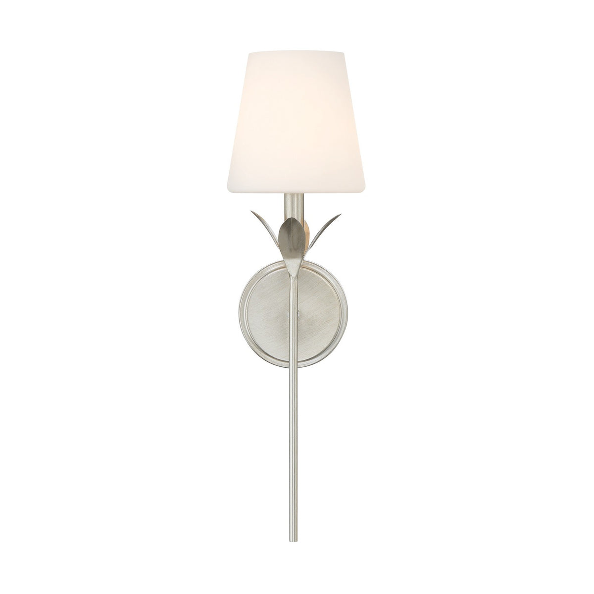 Crystorama - 531-OP-SA - Une lumière Murale Broche en argent antique