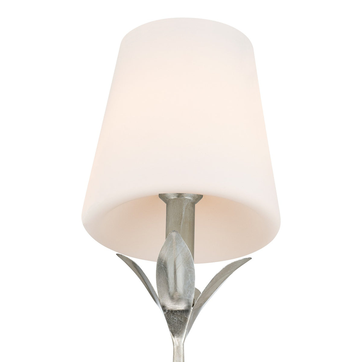 Crystorama - 531-OP-SA - Une lumière Murale Broche en argent antique