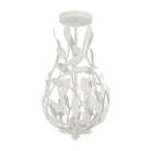 Crystorama - 565-MT_CEILING - Three Light Semi Flush Mount - Broche - Matte White