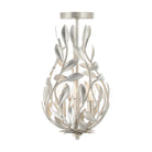 Crystorama - 565-SA_CEILING - Three Light Semi Flush Mount - Broche - Antique Silver