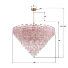 Crystorama - ADD-329-AG-SP - 40 Light Chandelier - Addis - Aged Brass