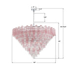 Crystorama - ADD-329-CH-SP - 40 Light Chandelier - Addis - Polished Chrome