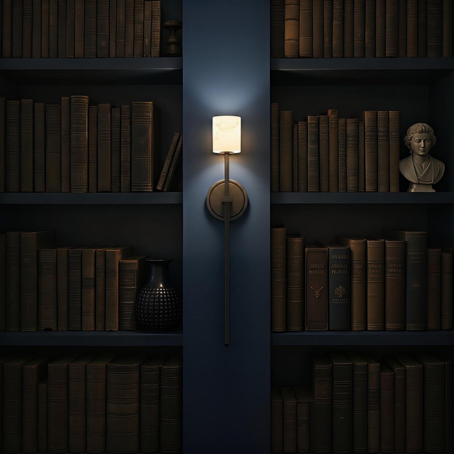 Crystorama - ARA-10261-MK-ST - LED Wall Sconce - Aragon - Matte Black