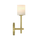 Crystorama - ARA-10261-SB-ST - LED Murale - Aragon - Laiton doux
