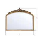 Crystorama - ARN-M701-BB - Miroir - Arden - Laiton bruni