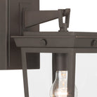Crystorama - BEL-A8061-TZ - Lampe extérieure à une lumière Murale - Belmont - Bronze crépusculaire
