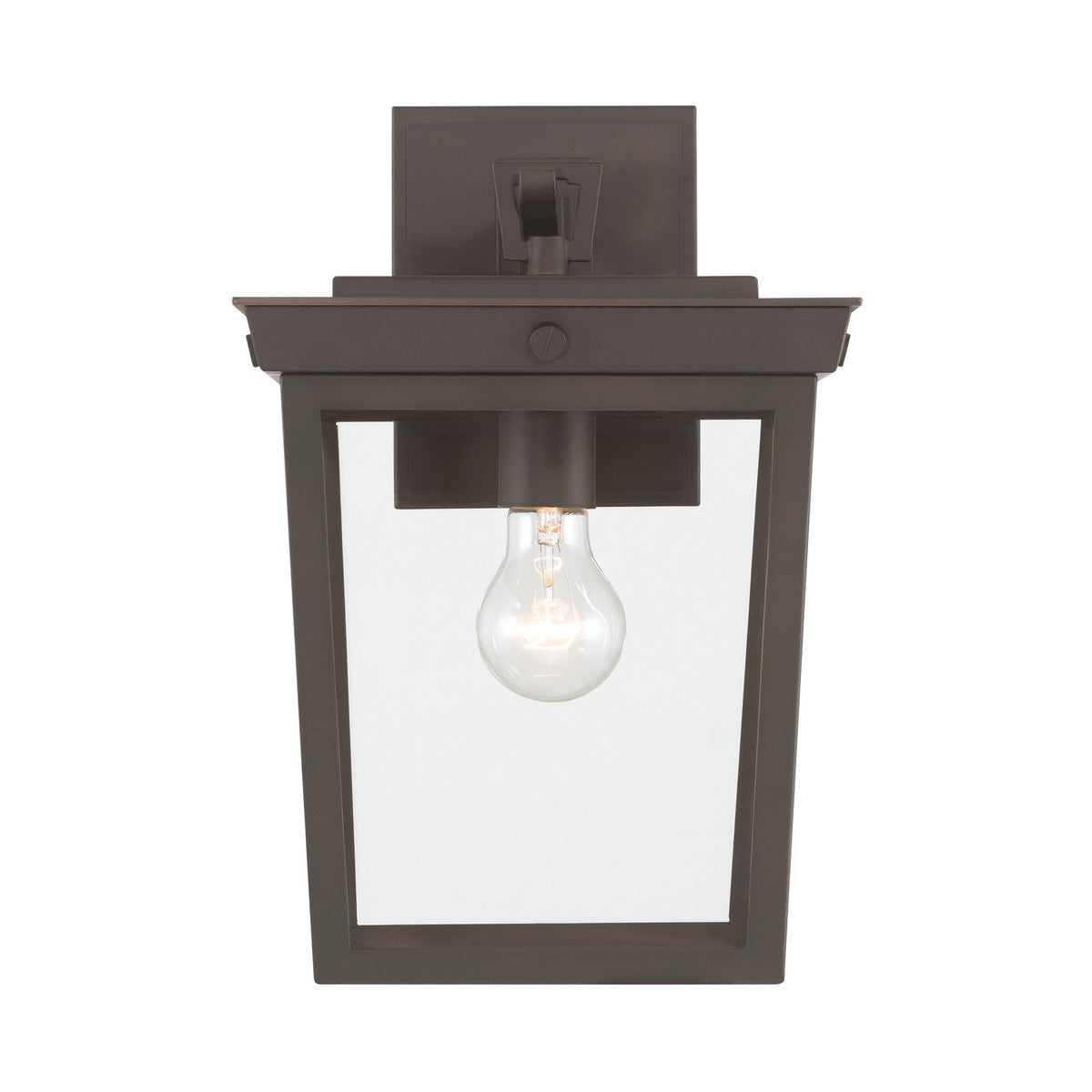Crystorama - BEL-A8062-TZ - Lampe extérieure à une lumière Murale - Belmont - Bronze crépusculaire