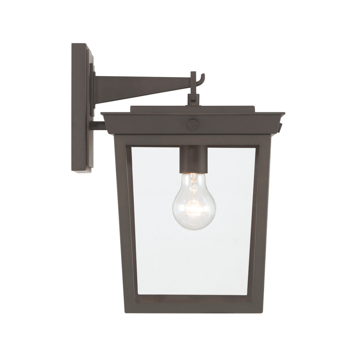 Crystorama - BEL-A8062-TZ - Lampe extérieure à une lumière Murale - Belmont - Bronze crépusculaire