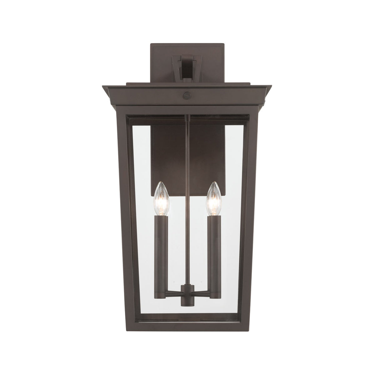 Crystorama - BEL-A8064-TZ - Quatre lampes extérieures Murale - Belmont - Bronze crépusculaire