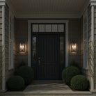 Crystorama - BEL-A8064-TZ - Quatre lampes extérieures Murale - Belmont - Bronze crépusculaire
