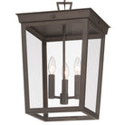 Crystorama - BEL-A8065-TZ - Lampe extérieure à trois lampes Suspension - Belmont - Bronze crépusculaire