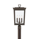 Crystorama - BEL-A8069-TZ - Applique murale extérieure à trois lampes - Belmont - Bronze crépuscule