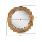 Crystorama - BRH-M546-GA - Miroir - Broche - Or Antique