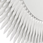 Crystorama - BRH-M546-MT - Miroir - Broche - Blanc mat