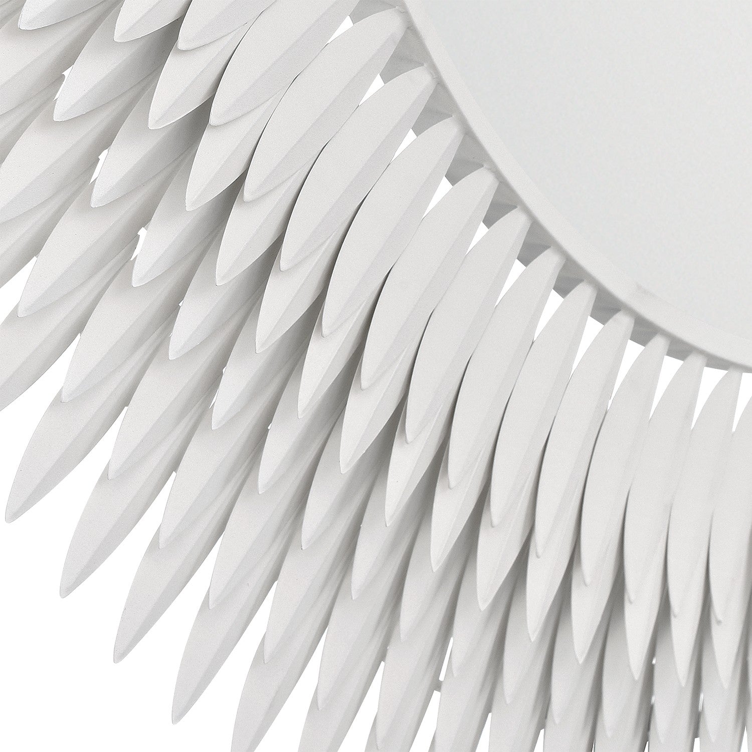 Crystorama - BRH-M546-MT - Mirror - Broche - Matte White
