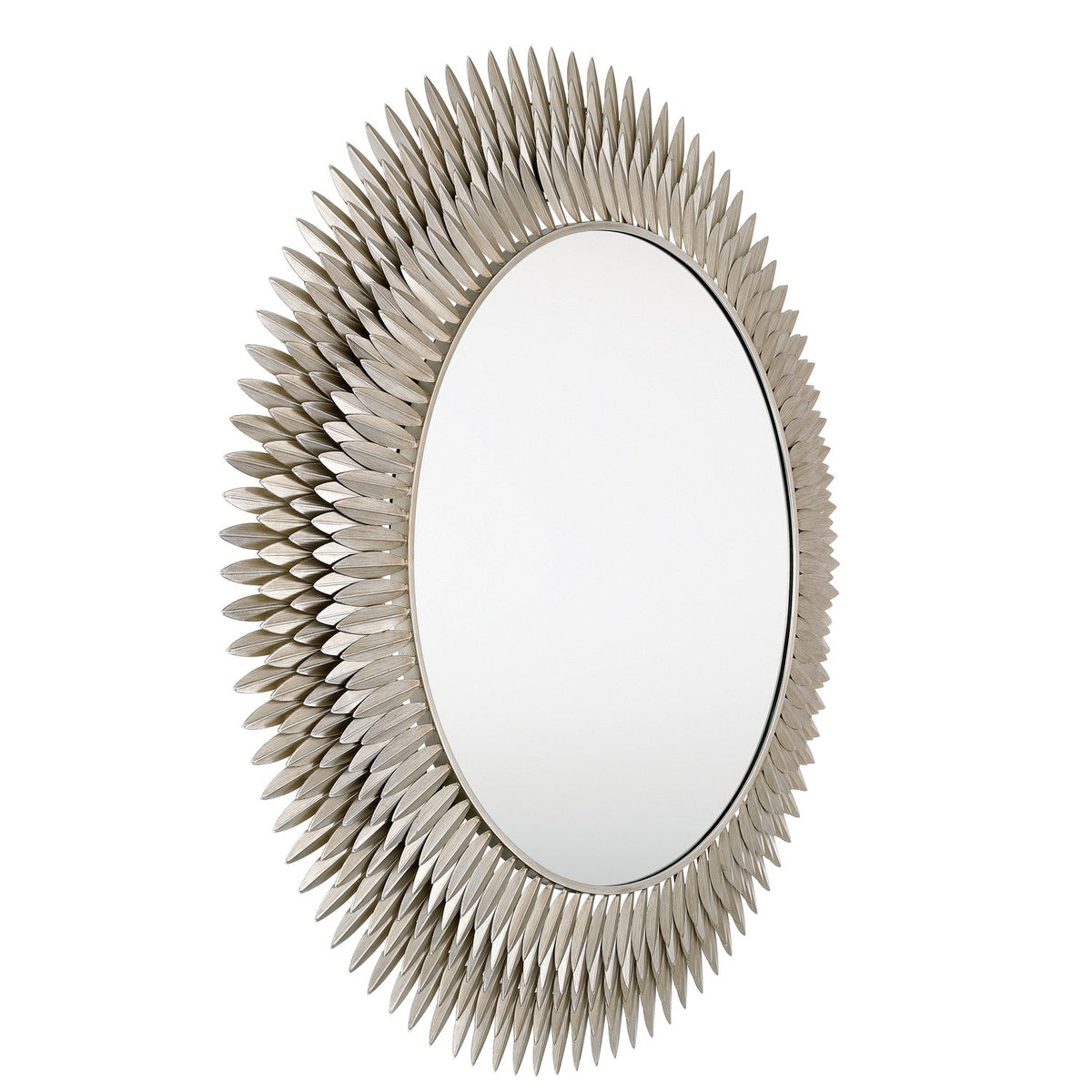 Crystorama - BRH-M546-SA - Mirror - Broche - Antique Silver