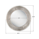Crystorama - BRH-M546-SA - Miroir - Broche - Argent Antique