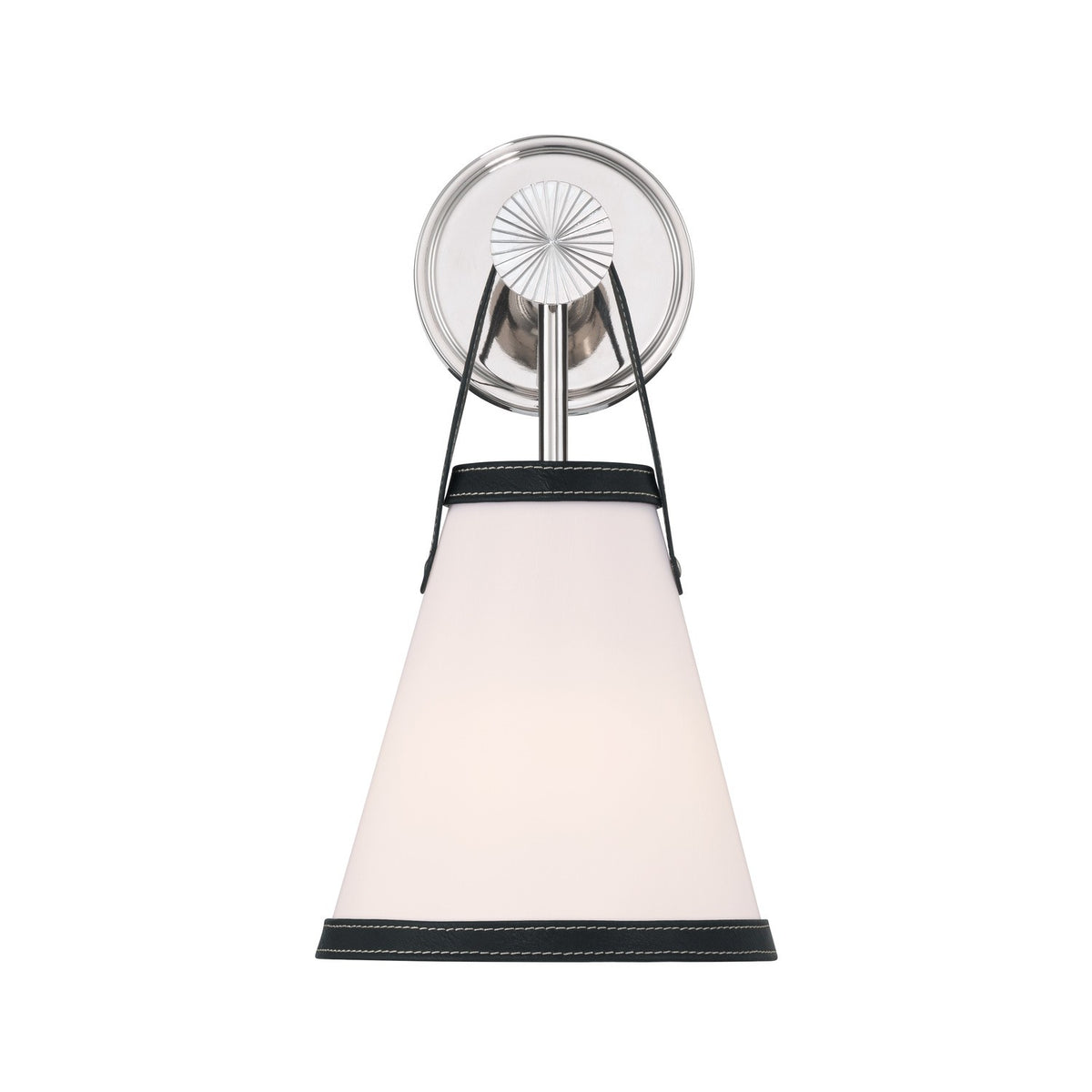 Crystorama - CAL-2401-PN - One Light Wall Sconce - Callahan - Polished Nickel