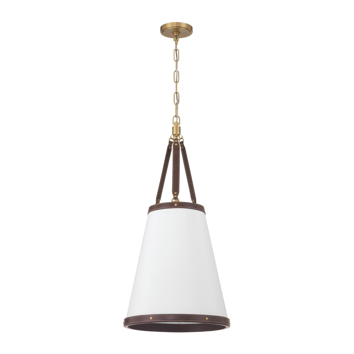 Crystorama - CAL-2404-LG - Three Light Pendant - Callahan - Luxe Gold