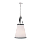 Crystorama - CAL-2404-PN - Trois lumières Suspension - Callahan - Nickel poli