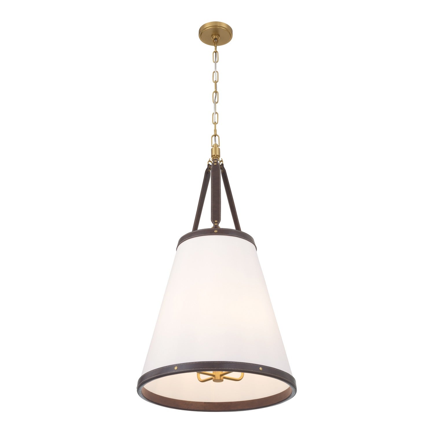 Crystorama - CAL-2405-LG - Quatre lumières Suspension - Callahan - Luxe Gold