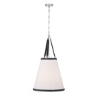 Crystorama - CAL-2405-PN - Quatre lumières Suspension - Callahan - Nickel poli