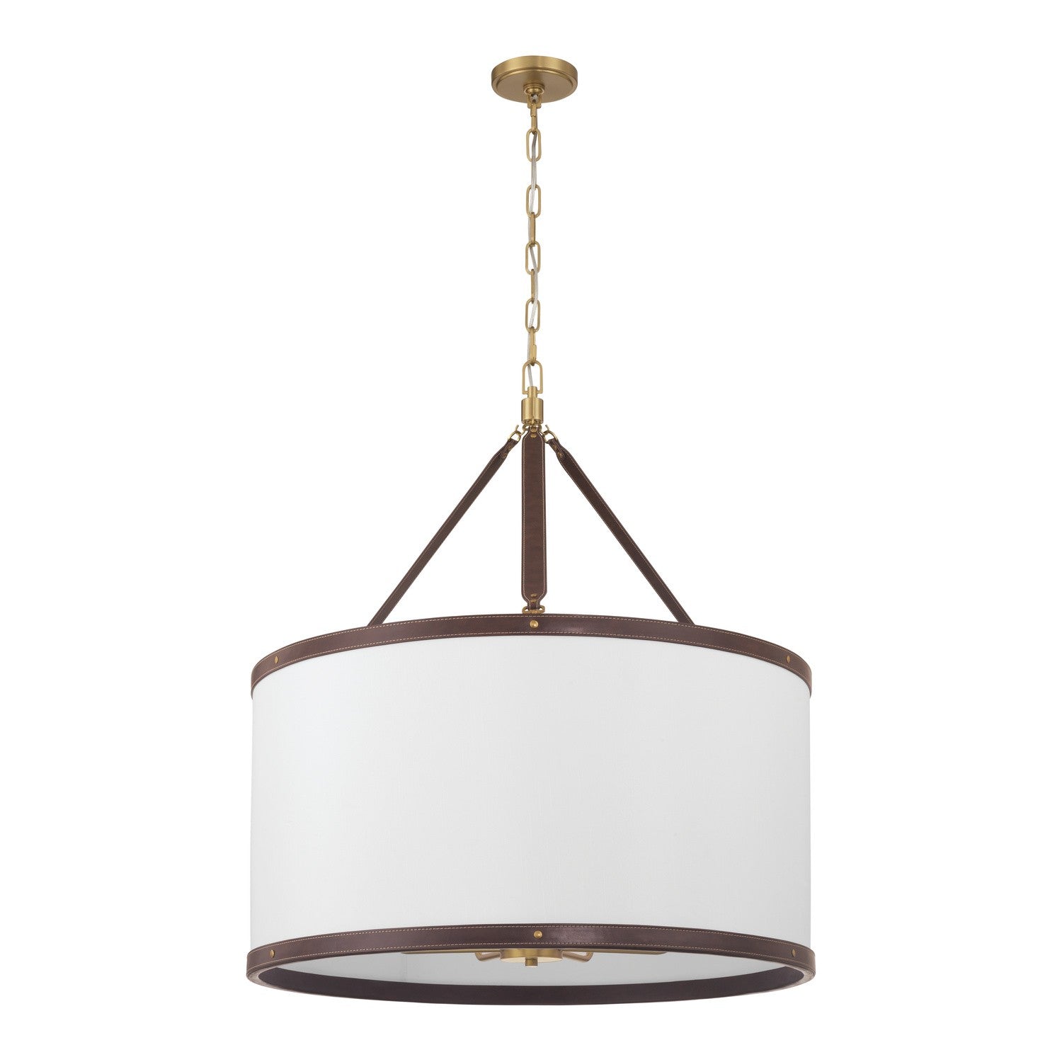 Crystorama - CAL-2408-LG - Huit lumières Suspension - Callahan - Luxe Gold