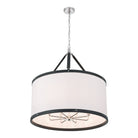 Crystorama - CAL-2408-PN - Huit lumières Suspension - Callahan - Nickel poli
