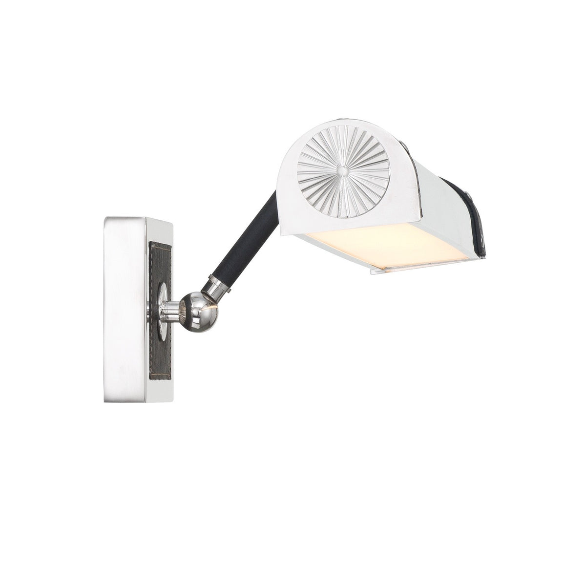 Crystorama - CAL-2411-PN - LED Picture Light - Callahan - Polished Nickel