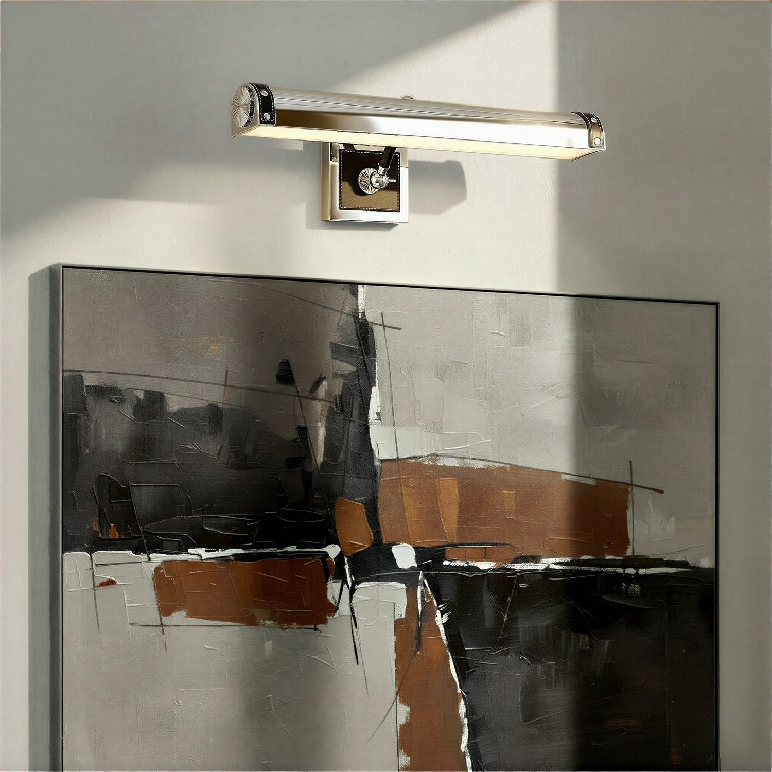 Crystorama - CAL-2411-PN - Éclairage de tableau LED - Callahan - Nickel poli