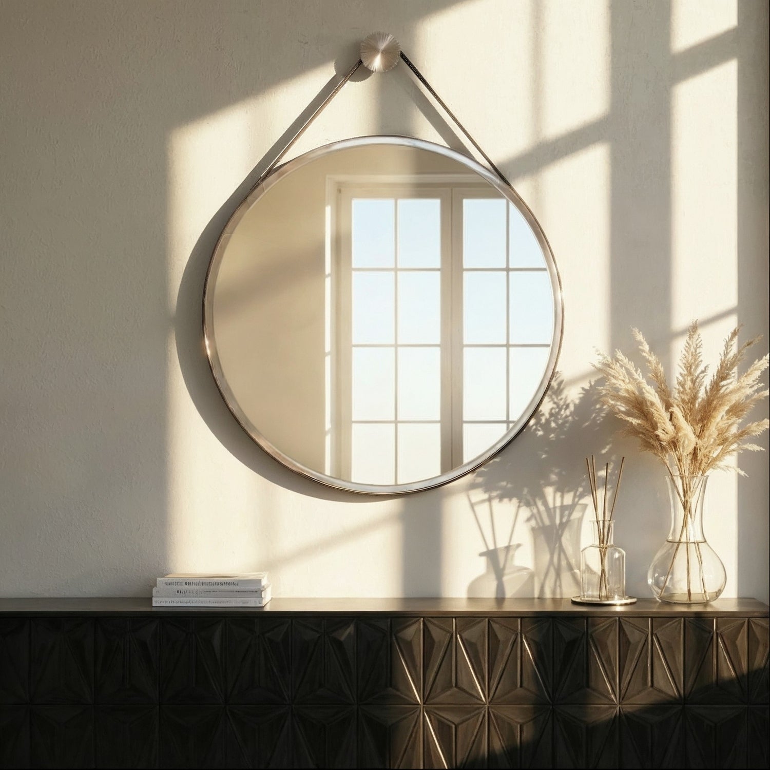 Crystorama - CAL-M218-PN - Miroir - Callahan - Nickel poli