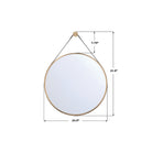 Crystorama - CAL-M224-LG - Miroir - Callahan - Luxe Or