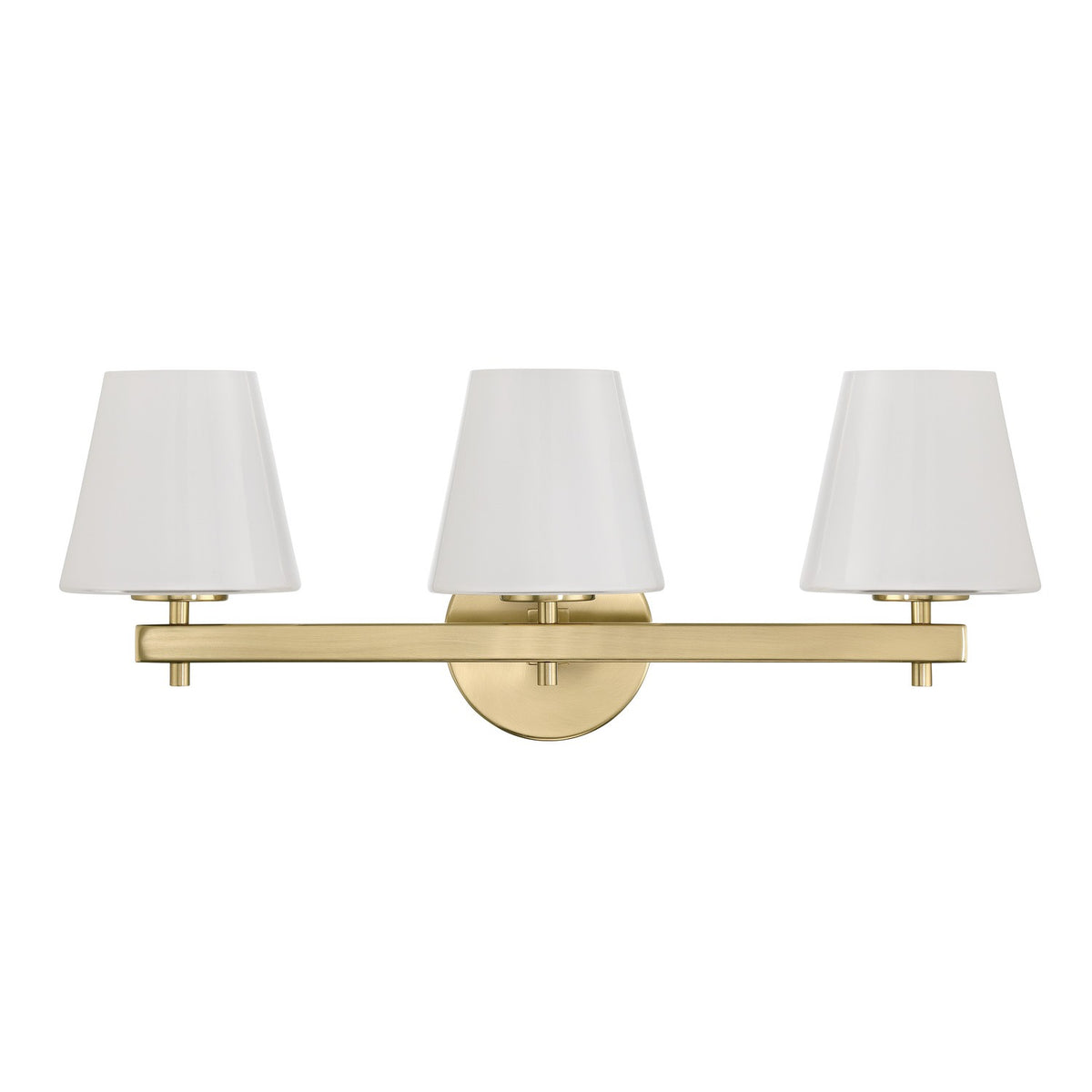 Crystorama - COL-203-VG - Three Light Bath - Colton - Vibrant Gold