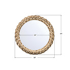 Crystorama - COR-M710-SG - Mirror - Cora - Soft Gold