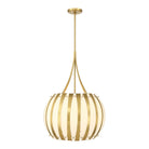 Crystorama - DRA-8003-LG - Cinq lumières Suspendu - Daria - Luxe Gold