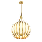 Crystorama - DRA-8003-LG - Cinq lumières Suspendu - Daria - Luxe Gold