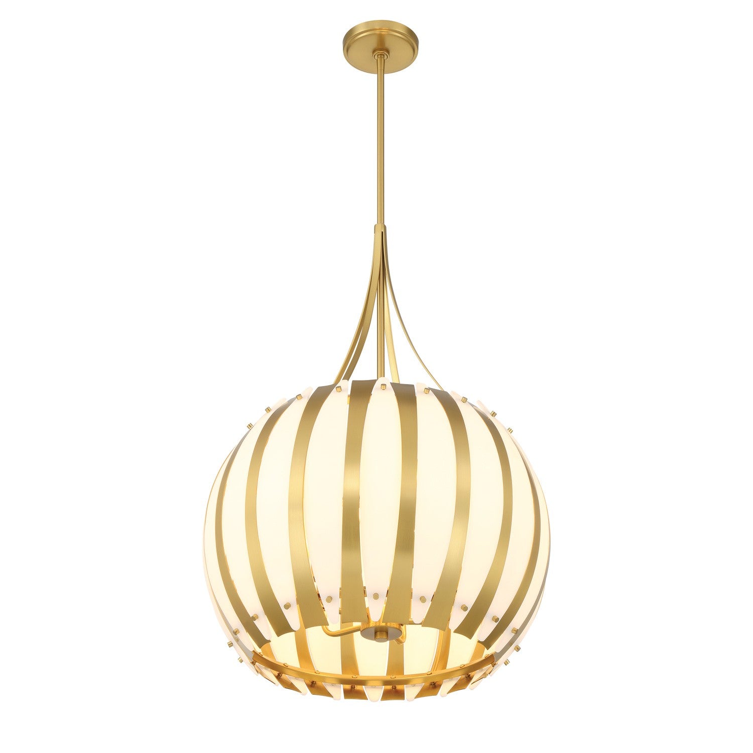 Crystorama - DRA-8003-LG - Five Light Chandelier - Daria - Luxe Gold