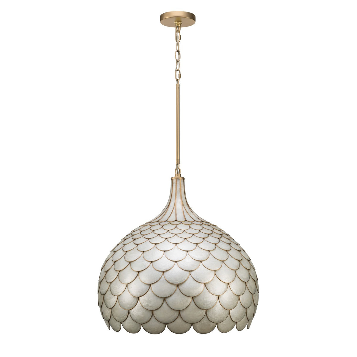 Crystorama - DRB-7005-SG - Cinq lumières Suspension - Darby - Or doux
