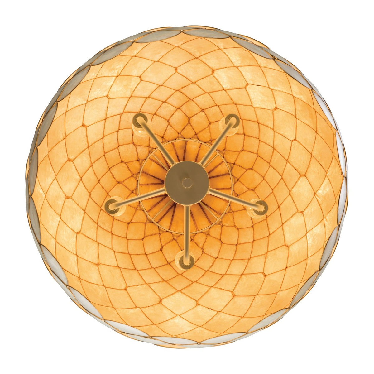Crystorama - DRB-7005-SG - Cinq lumières Suspension - Darby - Or doux